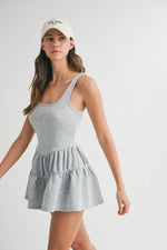 Grey Scuba Romper