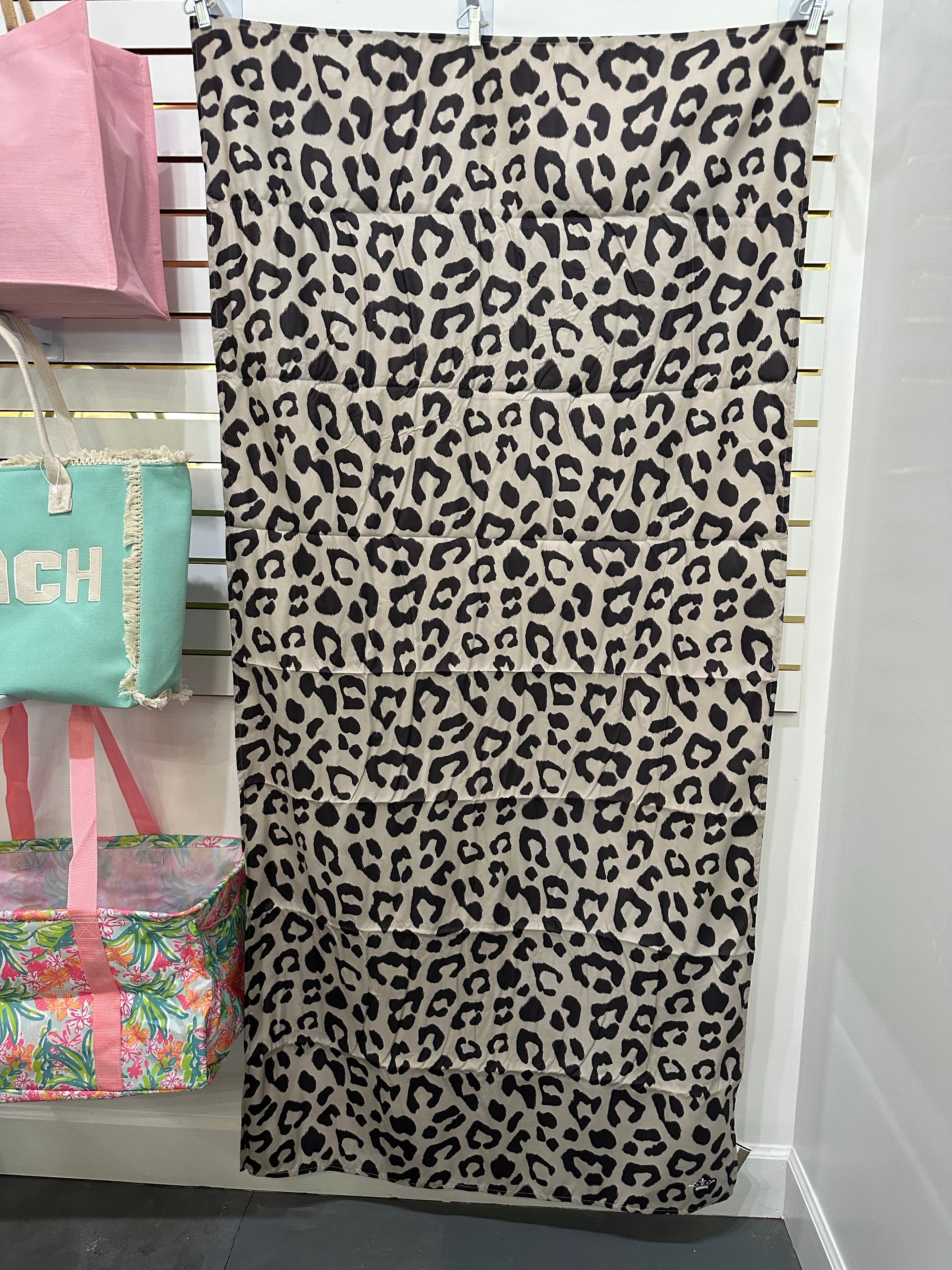 Leopard Beach Towel