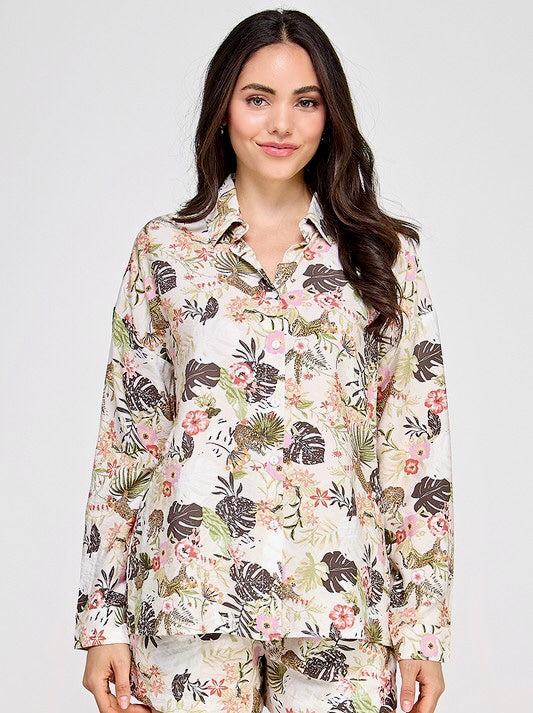 Jungle Print Top