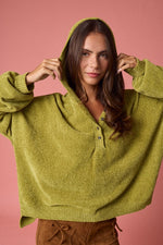 Oversized Button-up Sweater