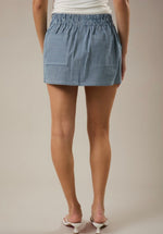 Stripe Mini Skirt