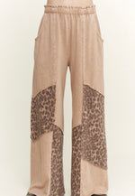 Mineral Wash Patchwork Pants