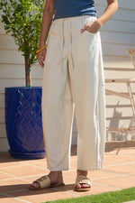 Pinstripe Drawstring Pants
