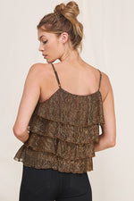 Ruffle Cascade Cami
