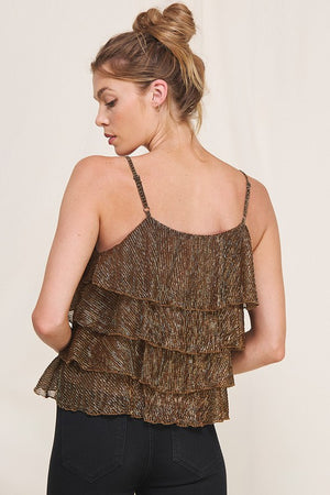 Ruffle Cascade Cami