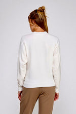 Diagonal Rib Sweater