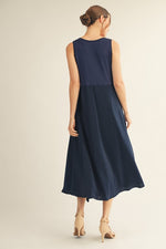 Front Pleated Midi