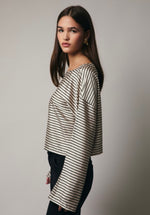 Champagne Stripe Blouse