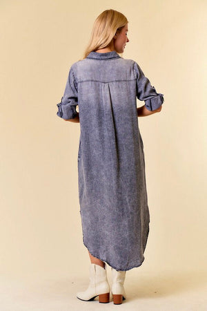 Tencel Shirt Dress