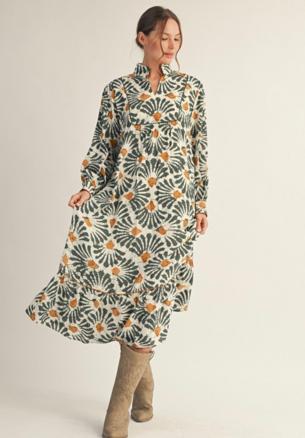 Boho Midi Dress