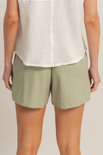 Sage Tencel Shorts