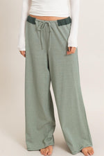 Cami Green Stripe Pants