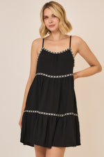 Tape Trim Dress