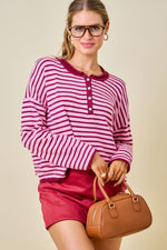 Perfect Henley Sweater