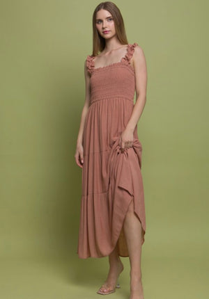 Smocked Maxi Dress