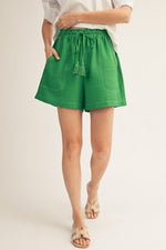 Stitch Detail Shorts