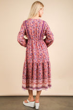 Bohemian Midi Dress