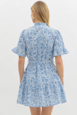 Floral Ruffles Dress