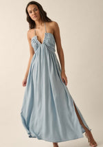 Denim Maxi Dress