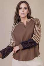 Multi-Print Pullover