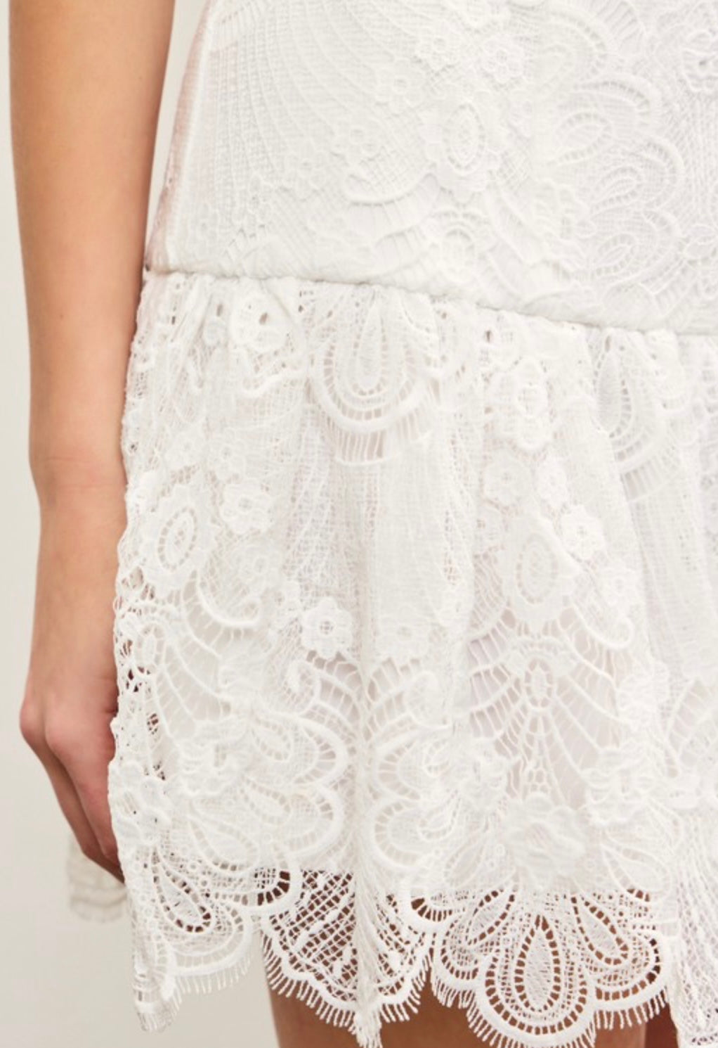 Scallop Lace Dress