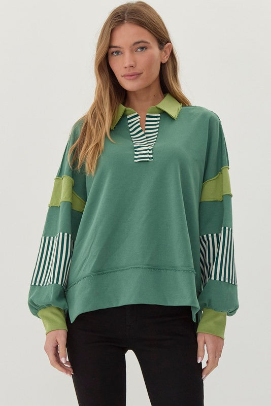 Colorblock Sweatshirt