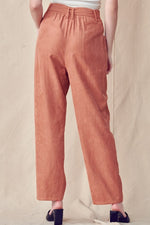 Belted Suede Pants