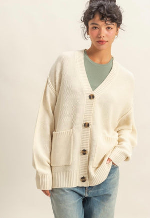 Charm Oversized Cardigan