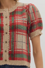 Christmas Plaid Sweater