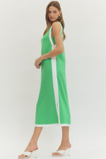 Contrast Binding Dress