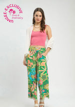 Floral Flash Pants