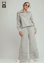 Luxeknit Ruffle Pants