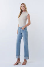 Mid-Rise Slim Jeans