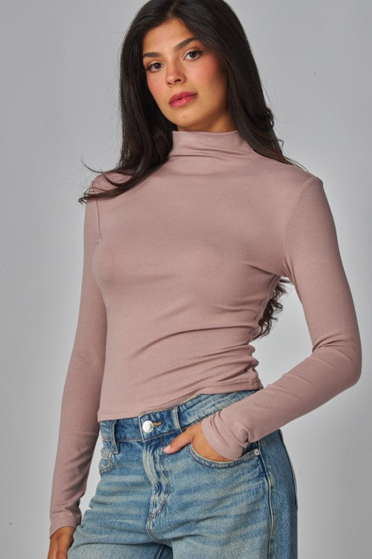 Greatest Mock Neck Top