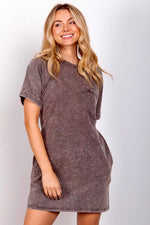 Washed Tee Dress