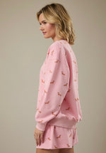 Pink Dog Sweatshirt