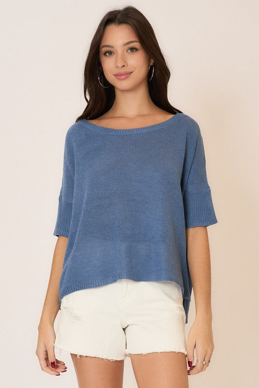 Boatneck Pullover