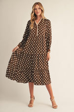 Tiered Polka Midi