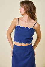 Navy Scallop Crop