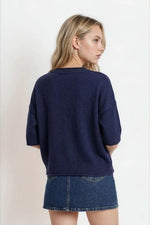 Exposed Seam Pullover