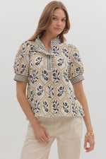 Floral Embroidered Blouse