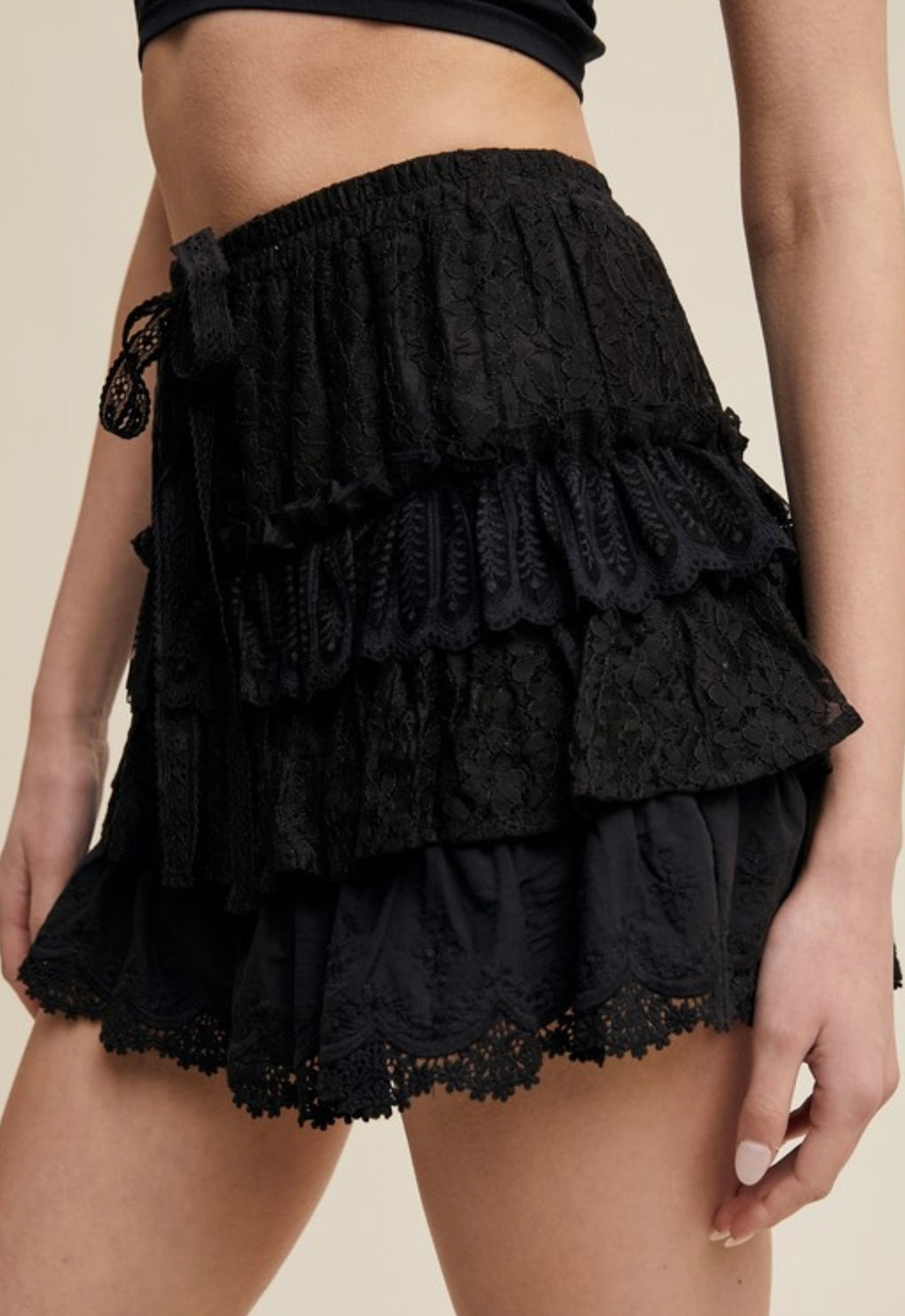 Flirty Lace Shorts