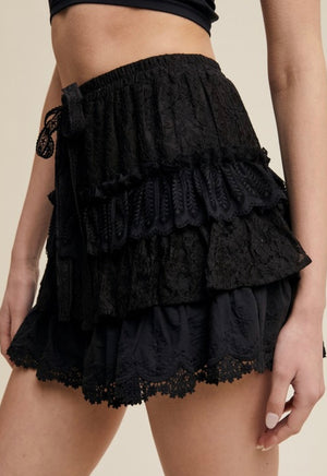Flirty Lace Shorts