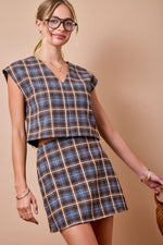 Rivers Plaid Top