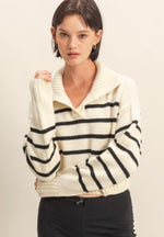 Rugby Crop Sweater