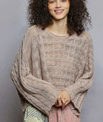 Twisted Cable Sweater