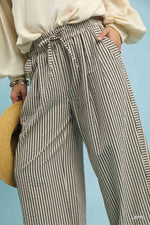 Striped Wide Leg Pants