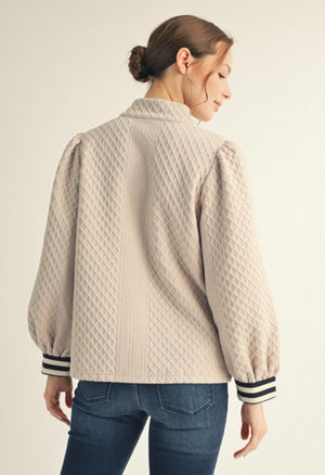 Julia Textured Top