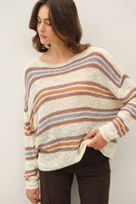 Tri-Striped Sweater