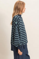 Split Hem Sweatshirt